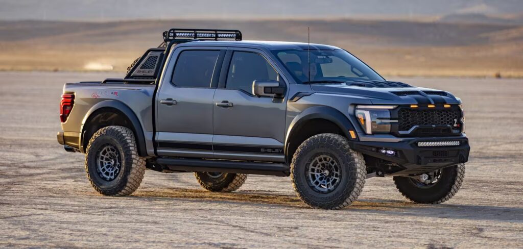 Right hand drive Shelby F-250 Super Baja pickup truck from Autogroup International