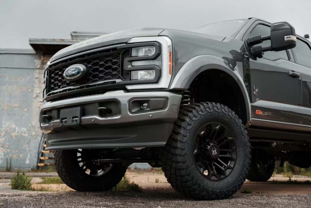 The right hand drive Black Widow pickup trucks only from Autogroup International